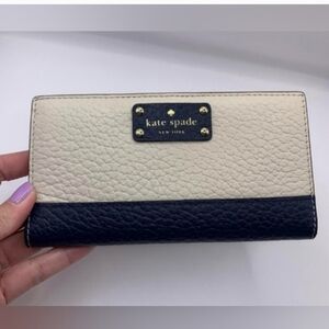 Kate Spade Stacy Bay Street Bifold Long Wallet NWT